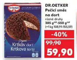 Kaufland DR.OETKER Pečicí směs na dort nabídka
