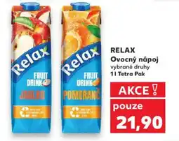 Kaufland RELAX Ovocný nápoj nabídka