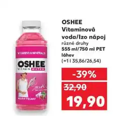 Kaufland OSHEE Vitamínová voda/lzo nápoj nabídka