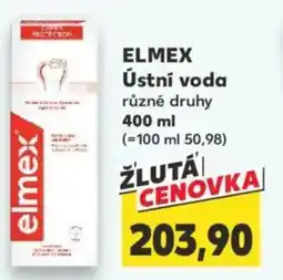 Kaufland ELMEX Ústní voda nabídka