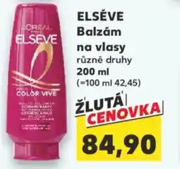 Kaufland L'OREAL Elséve Balzám na vlasy nabídka