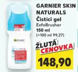 Kaufland GARNIER Skin Naturals Čisticí gel nabídka