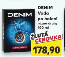 Kaufland DENIM Voda po holení nabídka