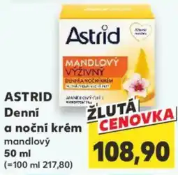 Kaufland ASTRID Denní a noční krém nabídka