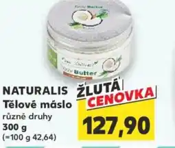Kaufland NATURALIS Tělové máslo nabídka