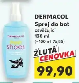 Kaufland DERMACOL Sprej do bot nabídka
