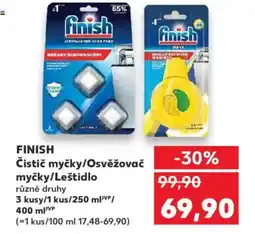 Kaufland FINISH Čistič myčky/Osvěžovač myčky/Leštidlo nabídka