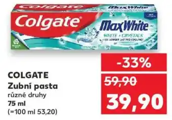 Kaufland COLGATE Zubní pasta nabídka