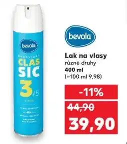 Kaufland BEVOLA Lak na vlasy nabídka