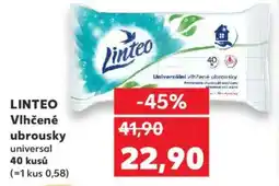 Kaufland LINTEO Vlhčené ubrousky nabídka