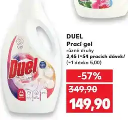 Kaufland DUEL Prací gel nabídka