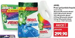 Kaufland ARIEL Prací gel/prášek/kapsle nabídka