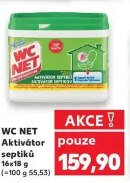 Kaufland WC NET Aktivátor pouze septiků nabídka