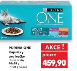 Kaufland PURINA One Kapsičky pro kočky nabídka