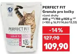 Kaufland PERFECT FIT Granule pro kočky nabídka