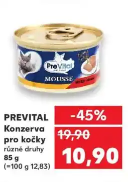 Kaufland PREVITAL Konzerva pro kočky nabídka