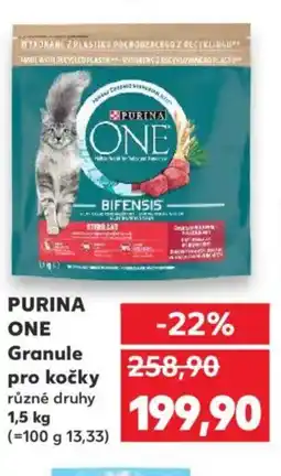 Kaufland PURINA One Granule pro kočky nabídka
