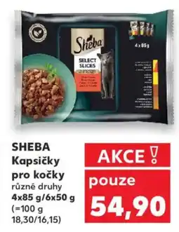 Kaufland SHEBA Kapsičky pro kočky nabídka