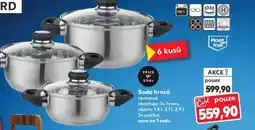 Kaufland Sada hrnců nabídka
