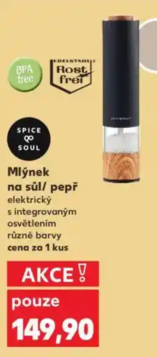 Kaufland Mlýnek na sůl/ pepř nabídka