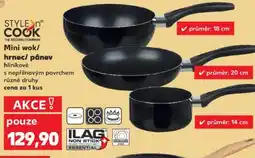 Kaufland Mini wok/ hrnec/ pánev nabídka