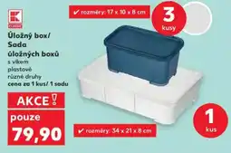Kaufland Úložný box/ Sada úložných boxů nabídka