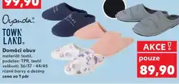 Kaufland Domácí obuv nabídka