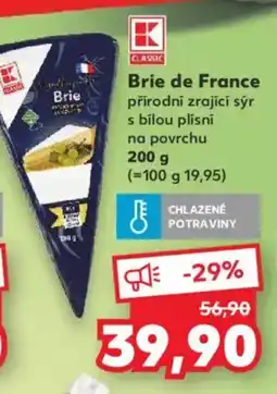 Kaufland Brie de France nabídka