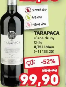 Kaufland TARAPACA nabídka