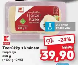 Kaufland Tvarůžky s kmínem nabídka