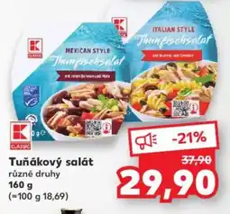 Kaufland Tuňákový salát nabídka