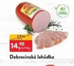 MP Krásno Debrecínská lahůdka nabídka