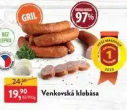 MP Krásno Venkovská klobása nabídka