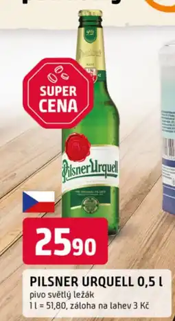 Trefa Pilsner Urquell nabídka