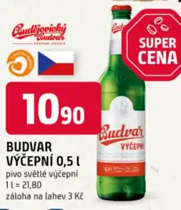 Trefa Budvar Výčepní nabídka