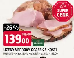 Trefa Uzený vepřový ocásek s kostí nabídka
