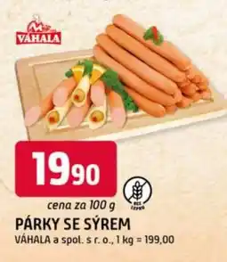 Trefa Párky se sýrem nabídka