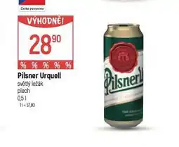 Globus Pivo pilsner urquell nabídka