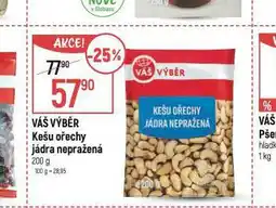 Globus Kešu ořechy jádra nepražená nabídka