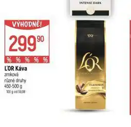 Globus L´or káva zrnková nabídka