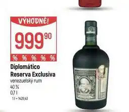 Globus Diplomático reserva exclusive nabídka