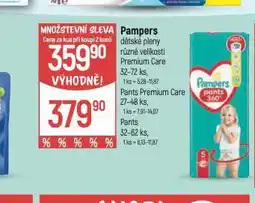 Globus Pampers dětské plenky nabídka