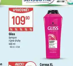 Globus Gliss šampon nabídka