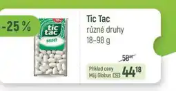 Globus Tic tac nabídka