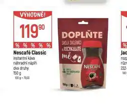 Globus Nescafé classic instantní káva nabídka