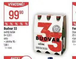 Globus Pivo budvar 33 nabídka