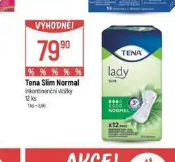 Globus Tena slim normal inkontinenční vložky nabídka