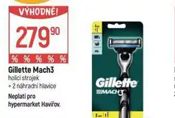 Globus Gillette mach3 holicí strojek nabídka