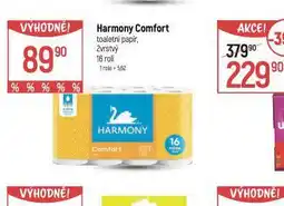 Globus Harmony comfort toaletní papír nabídka