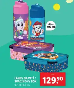 Lidl Svačinový box nabídka